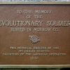 MORROW COUNTY REVOLUTIONARY SOLDIERS MEMORIAL PLAQUE