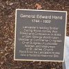 GENERAL EDWARD HAND REVOLUTIONARY SOLDIER MEMORIAL PLAQUE