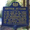 ARTHUR ST. CLAIR REVOLUTIONARY SOLDIER MEMORIAL MARKER