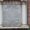 IN MEMORY OF JOHN BARRY WAR MEMORIAL COLUMNS