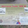 CARVER COUNTY WORLD WAR II SHERMAN TANK MEMORIAL PLAQUE