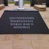 SOUTHWESTERN  PENNSYLVANIA WORLD WAR II MEMORIAL ENTRANCE PEDESTAL